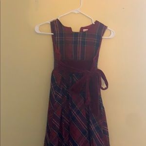 Plaid dress for girls size 10